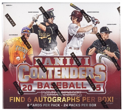 Dead Pack 2015 Contenders Draft Baseball