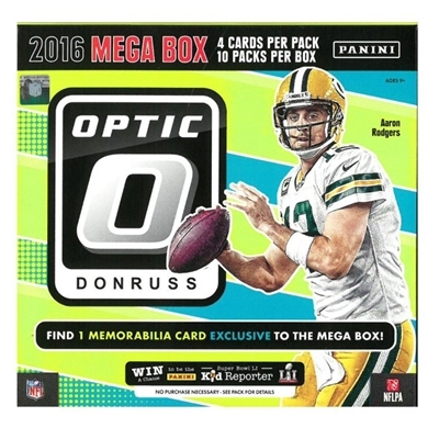 Dead Pack 2016 Optic Mega Box Football SUPER SALE