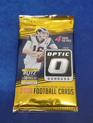 Dead Pack 2018 Optic Collectors Box Football