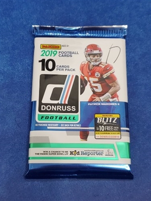 Dead Pack 2019 Donruss Football