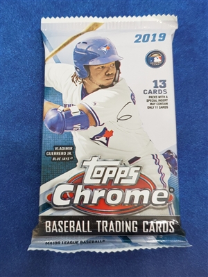 Dead Pack 2019 Topps Chrome Jumbo