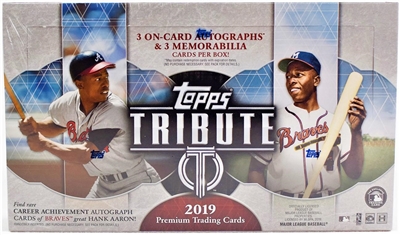 Dead Pack 2019 Topps Tribute Baseball