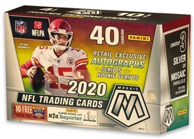 Dead Pack 2020 Mosaic Mega Pack Football