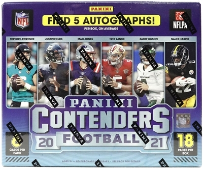 Dead Pack 2021 Contenders Football Hobby