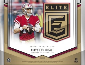 2018 Elite Football Case Break FILLER #8 (1 spot)