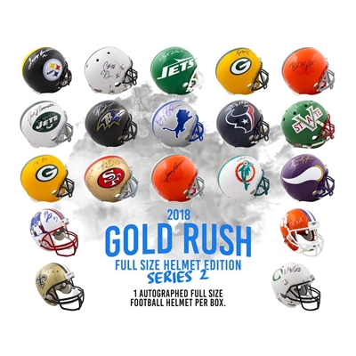 2018 Gold Rush Full Size Helmet Auto Series 2 #1 DOTD (2 teams)