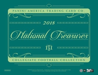 2018 National Treasures College Break #11 FILLER #7 (1 spot)