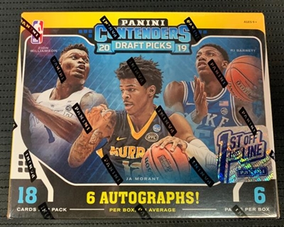 2019-20 Contenders Draft Letter FOTL Box Break DOTD #6 (1 spot)