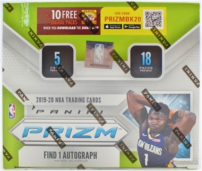 2019-20 PRIZM FAST BREAK #8 FILLER #2 (1 spot)