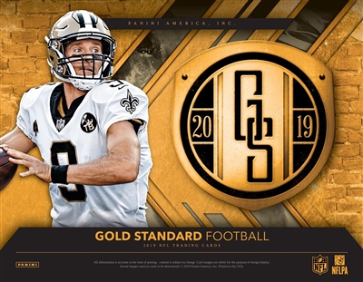 2019 Gold Standard 12 Box Case Break #2 (1 Team) SUPER SALE!