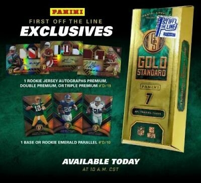 2019 Gold Standard FOTL Half Case Break #3 (1 Team)