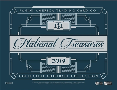 2019 National Treasures College Case Break #2 (1 Team)