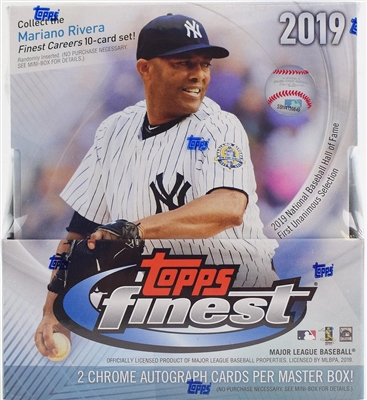 2019 Topps Finest Baseball Case Break #4 (1 Team)