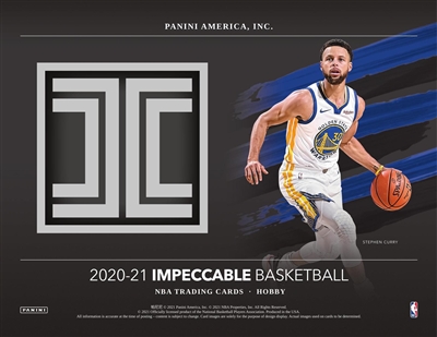 2020-21 Impeccable Box Break DOTD #1 (1 team)