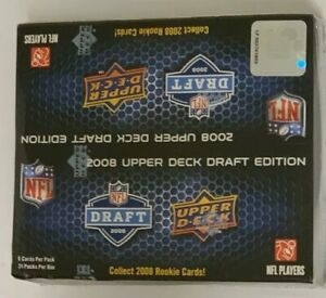 Fresh Pack 2008 UD Draft Edition Retail Football