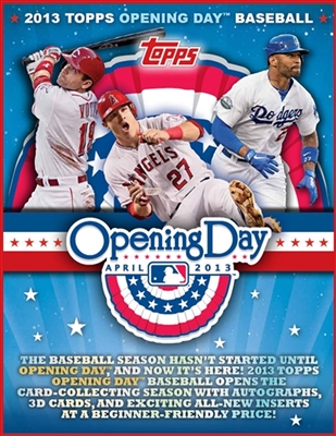 Fresh Pack 2013 Topps Opening baseball