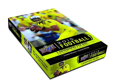 Fresh Pack 2015 Upper Deck Blaster Football