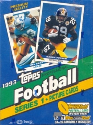 Fresh Pack 1993 Topps Football