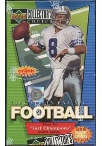 Fresh Pack 1997 UD Collectors Choice Football (3 packs)