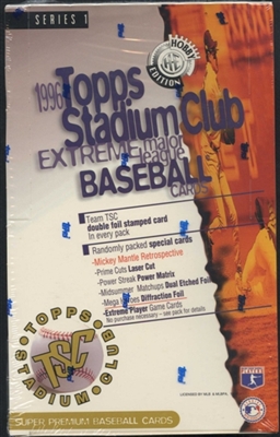 Fresh Pack 1996 Stadium Club Extreme baseball SUPER SALE