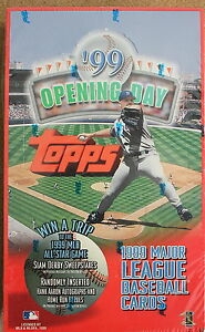 Fresh Pack 1999 Topps Opening Day SUPER SALE