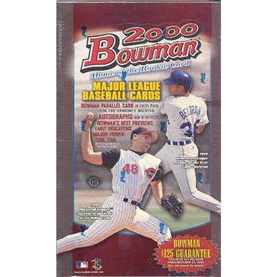 Fresh Pack 2000 Bowman Baseball SUPER SALE