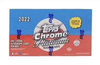 Dead Pack 2022 Topps Chrome Platinum Baseball
