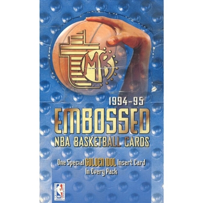 Fresh Pack 1994-95 Topp Embossed Basketball