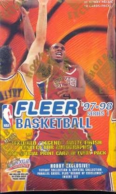 Fresh Pack 1997-98 Fleer Series 1 Basketball