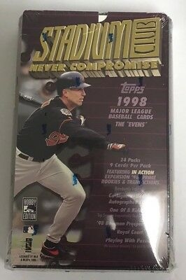 Fresh Pack 1998 Stadium Club Jumbo The Even Baseball SUPER SALE