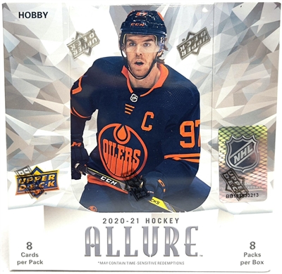 2020-21 UD Allure Hockey  Hobby Box Break DOTD #6 (2 teams) No Draft