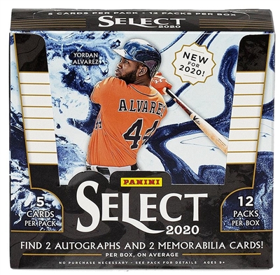 2020 Select Baseball Box Break DOTD #4 (2 Teams) No Draft