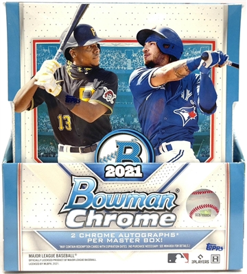 2021 Bowman Chrome Hobby Box Break DOTD #14 (2 Teams) No Draft