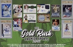 2021 Gold Rush Premier Multi Sport 6 Box Case Break 2 (1 Letter) No Draft