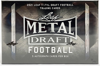 2021 Leaf Metal Box Break DOTD #12 (1 Letter) No Draft