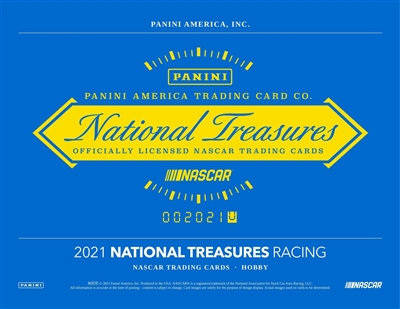 2021 National Treasures Racing Case Break #2 (3 Drivers)