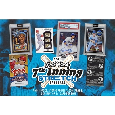 2021 Gold Rush 7th Inning Stretch Baseball 1 Box Break DOTD #8 (2 Teams) No Draft