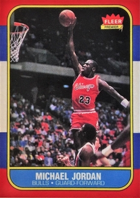 1986 Fleer Basketball Boom Pack Set Break PSA 8 #90 (1 Team) No Draft