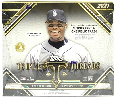 PYT NO RESERVE 2021 TRIPLE THREADS BOX BREAK #18 (1 Team)