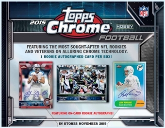PICK A PACK 2015 Topps Chrome Football