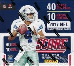 PICK A PACK 2017 Score Football Jumbo