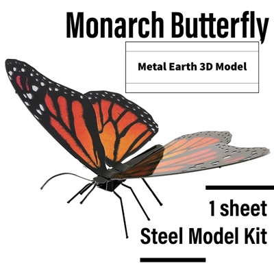 Metal Earth 3D Laser Cut Models Butterfly