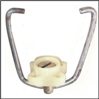 Fuel filter bowl yoke and nut for 1957-64 Evinrude - Gale - Johnson 28 - 33 - 35 - 40 HP outboards