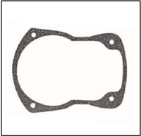PN 27-29166 end cap to frame gasket for the 1956-58 Mercury Mark 55 with Kiekhaefer magneto as well as all 1958-59 Mark 35A - 55A - 58- 58A; all 1960-66 Merc 300 - 350 - 400 - 450 - 500 and all 1964-66 Merc 650 outboard