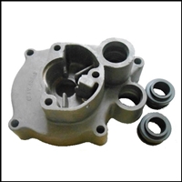 Waterpump impeller housing w/grommets for all 1958-68 Evinrude - Gale - Johnson 50 - 60 - 65 - 75 - 80 - 85 - 90 HP outboards