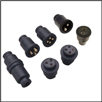 Moisture and corrosion resistant quick disconnect plug