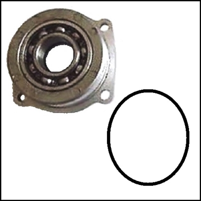 Choice of new or good used crankcase upper end cap for Mercury KF9 - KG9; Mark 30 - 35A - 40 - 50 - 55 - 55A - 58 - 58A and 1960-62 Merc 300 - 350 - 400 - 450 - 500 outboards