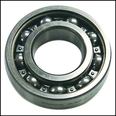 PN 30-20080 upper or lower crankshaft bearing for Mercury KF9 - KG9; Mark 30 - 35A - 40 - 50 - 55 - 55A - 58 - 58A - 75 - 75A - 78 - 78A and 1960-66 Merc 300 - 350 - 400 - 450 - 500 - 700 - 880 outboard motors