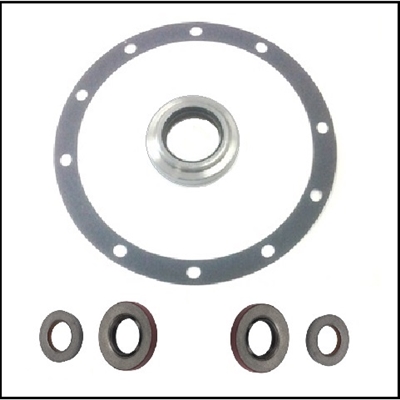 Carrier gasket; pinion seal; inner oil seals; outer grease seals for 1955-56 DeSoto Firedome wagon & Chrysler New Yorker - Windsor wagon