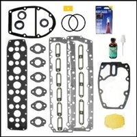 Contains every gasket and seal needed for a complete tear-down or overhaul of 1957-59 Mercury Mark 75A - 78 - 78A and 1960-62 Merc 600 - 700 outboard motors